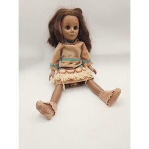 Vintage Effanbee Pocahontas Storyland Collection 11" Vinyl Doll